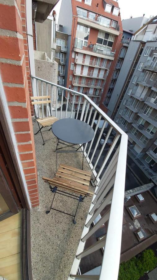 Appartement Met Zeezicht Op Het Van Bunnenplein Knokke-Heist Esterno foto